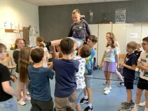 Anti-Mobbing-Training Klasse 6b – Teamspiel