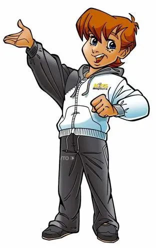 Si-Hing – Kids WingTsun Maskottchen Junge
